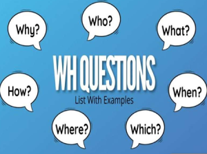 نکات مهم در wh questions