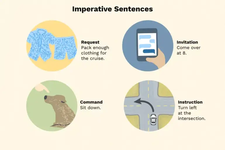 گرامر جمله امری در زبان انگلیسی