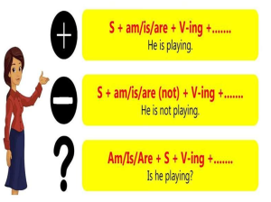 سوال پرسیدن با حال استمراری