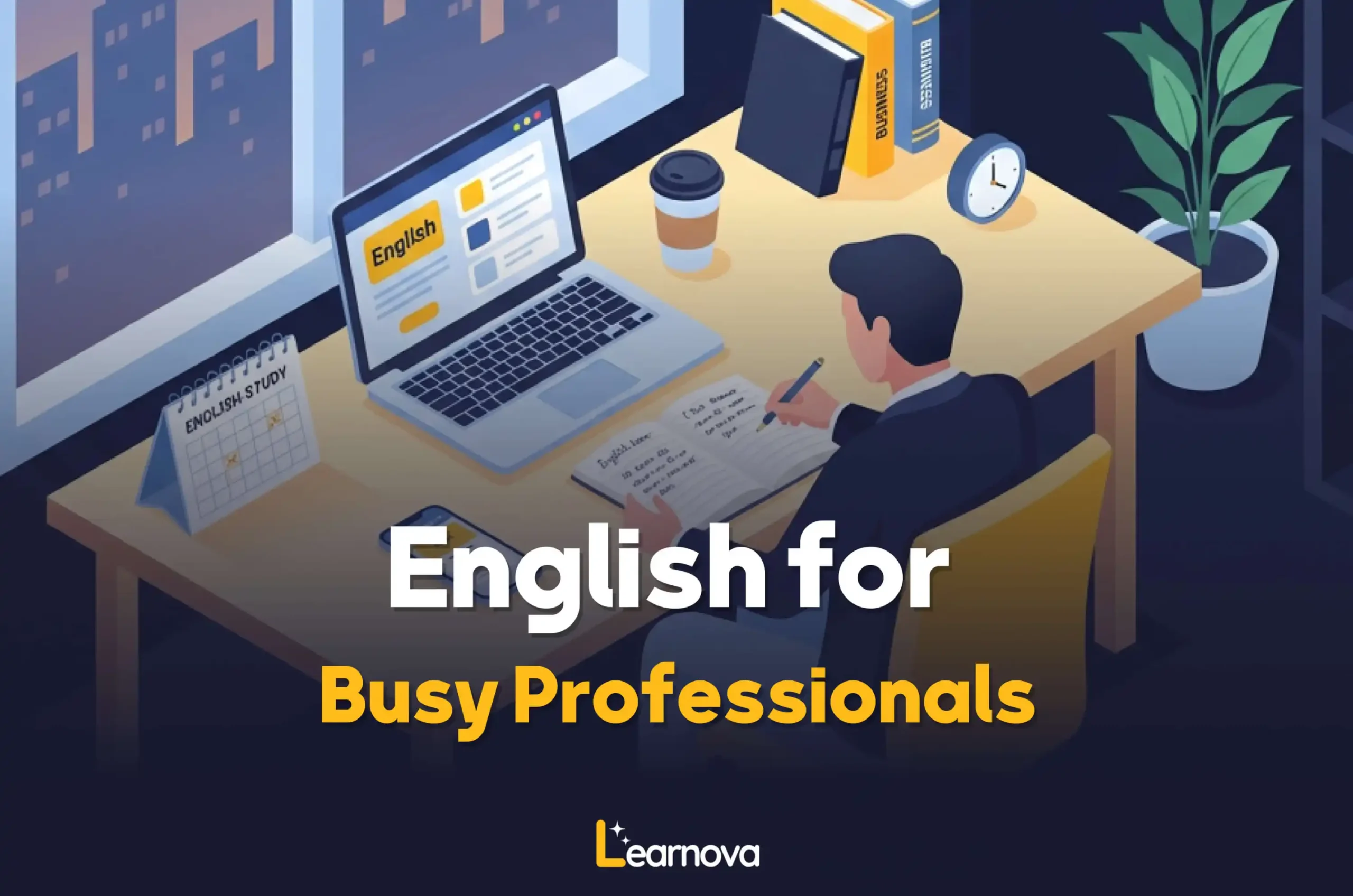 یادگیری زبان انگلیسی برای افراد شاغل